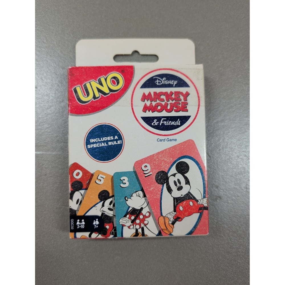 Mattel UNO Disney Mickey Mouse & Friends Card Game GGC32 Special Rule 2018